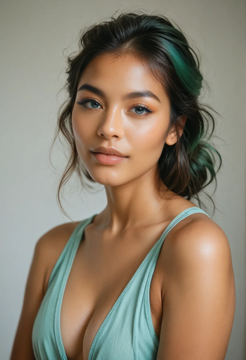 Mia, 23 — プライベートチャットと画像生成のための架空のAI彼女。