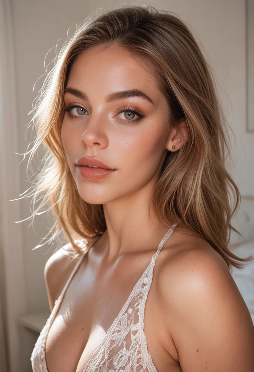 Aria, 23 — プライベートチャットと画像生成のための架空のAI彼女。
